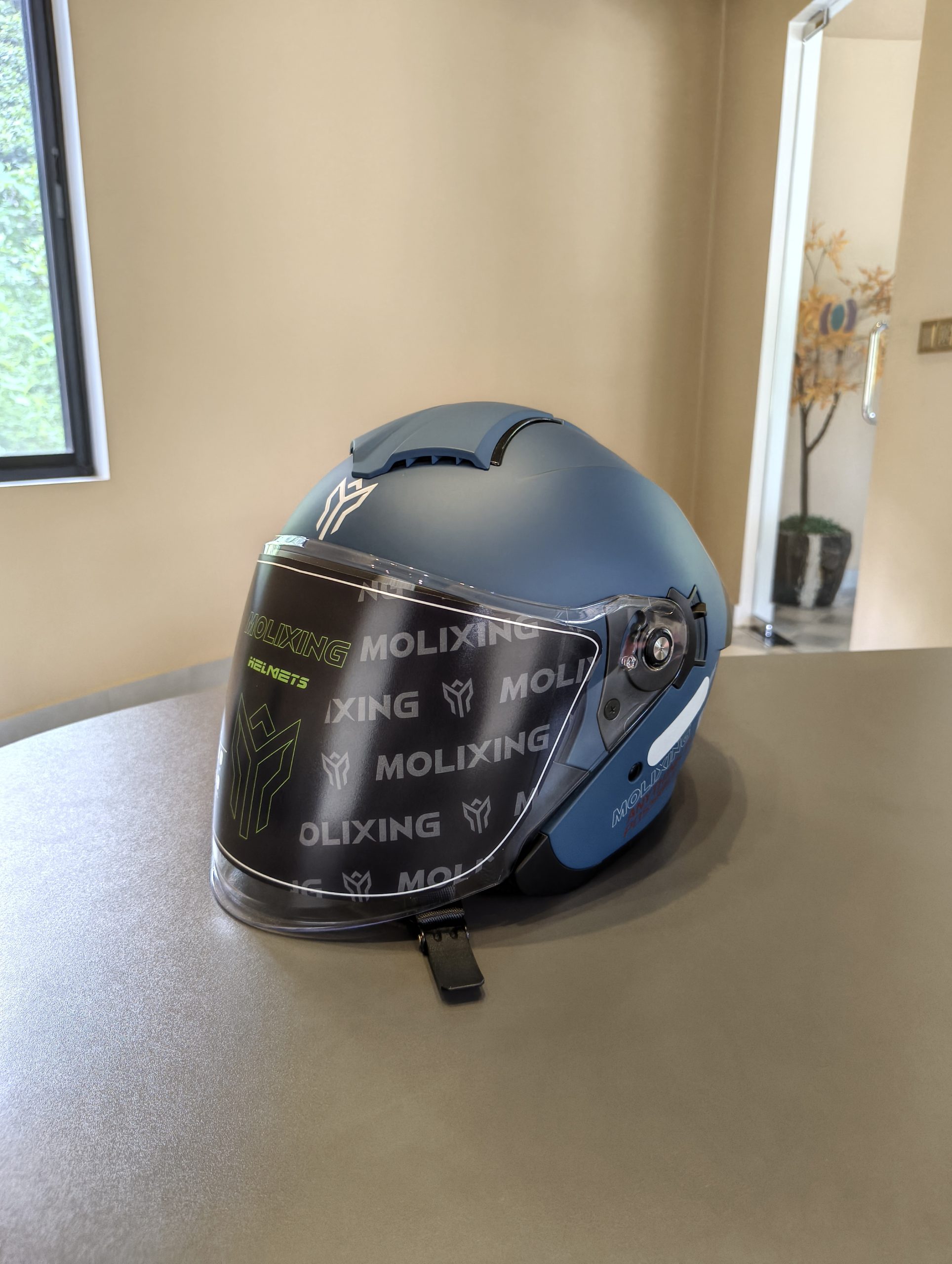Molixing - Windbreaker Half Helmet - Image 2