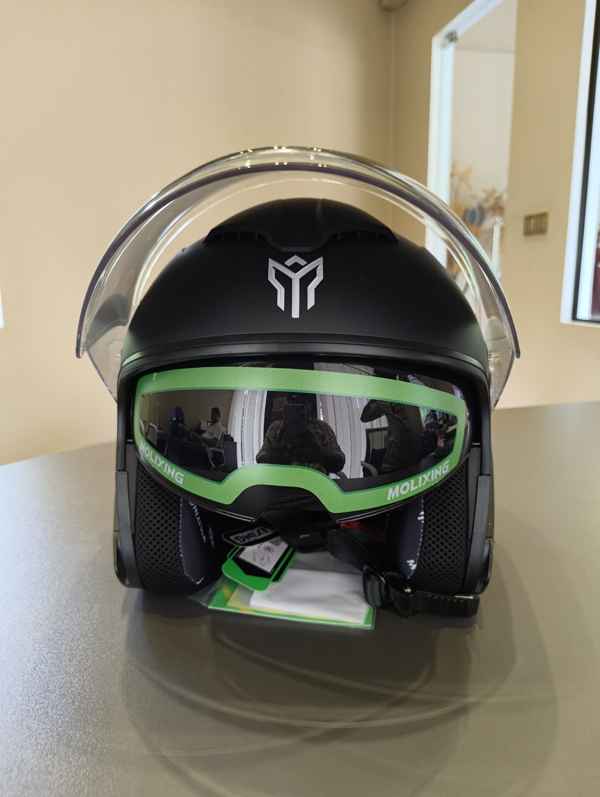 Molixing - Windbreaker Half Helmet