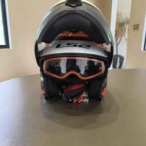 LS2 helmet FF345 Flip-up helmet (Dual Lenses)