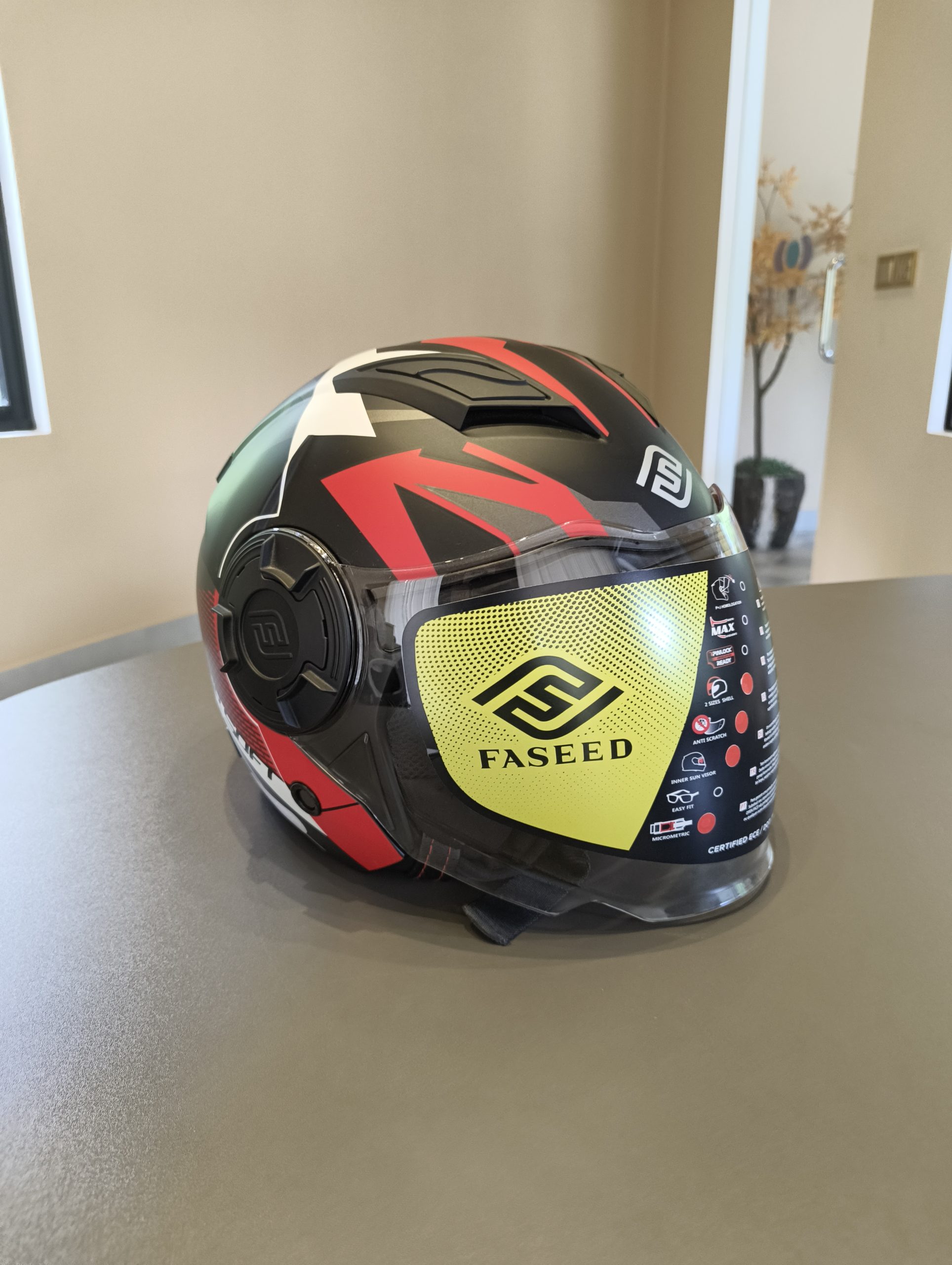 FASEED - 729 Half Helmet - Image 2